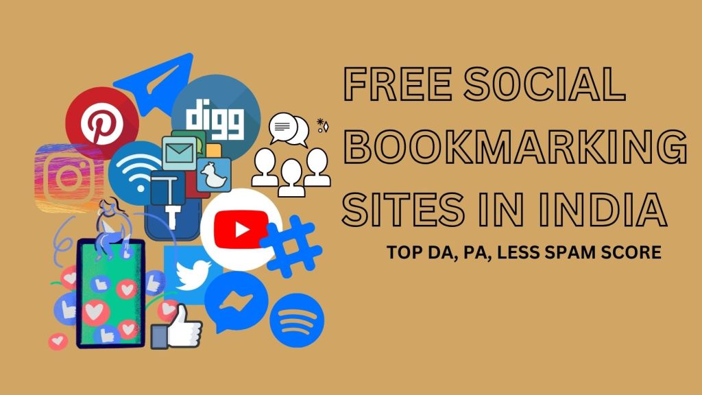 Free social bookmarking Sites list in India